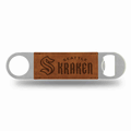 NHL Hockey Seattle Kraken Brown Laser Engraved Bar Blade