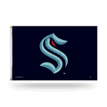 NHL Hockey Seattle Kraken Standard 3' x 5' Banner Flag NHL Hockey Seattle Kraken Standard 3' x 5' Banner Flag