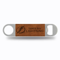 NHL Hockey Tampa Bay Lightning Brown Laser Engraved Bar Blade