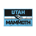NHL Hockey Utah Mammoth Bold 3' x 5' Banner Flag