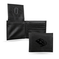 NHL Hockey Utah Mammoth Standard Black Laser Engraved Billfold Wallet