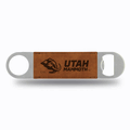NHL Hockey Utah Mammoth Standard Brown Laser Engraved Bar Blade