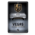 NHL Hockey Vegas Golden Knights 11" x 17" Home Decor Sign NHL Hockey Vegas Golden Knights 11" x 17" Home Decor Sign