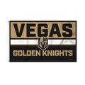 NHL Hockey Vegas Golden Knights Bold 3'x5' Banner Flag NHL Hockey Vegas Golden Knights Bold 3'x5' Banner Flag