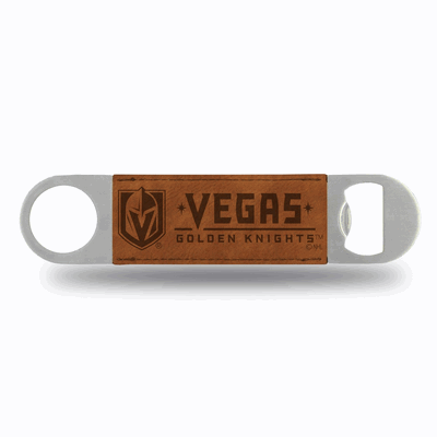 NHL Hockey Vegas Golden Knights Brown Laser Engraved Bar Blade