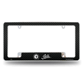 NHL Hockey Winnipeg Jets Black Chrome Automotive License Plate Frame NHL Hockey Winnipeg Jets Black Chrome Automotive License Plate Frame