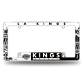 NHL Los Angeles Kings Standard Chrome Automotive License Plate Frame NHL Los Angeles Kings Standard Chrome Automotive License Plate Frame