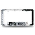 NHL Los Angeles Kings Tie Dye Chrome Automotive License Plate Frame NHL Los Angeles Kings Tie Dye Chrome Automotive License Plate Frame