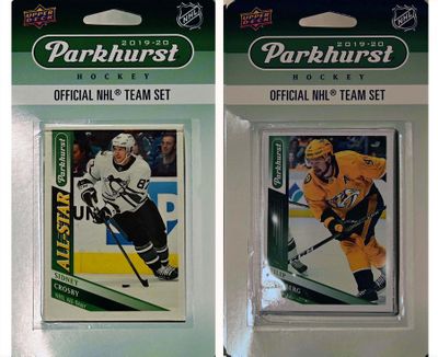 NHL Nashville Predators 2019-20 Parkhurst Team Set and an all-star set