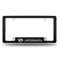 NHL Nashville Predators Black Chrome Automotive License Plate Frame NHL Nashville Predators Black Chrome Automotive License Plate Frame