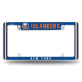 NHL New York Islanders Classic Chrome Automotive License Plate Frame NHL New York Islanders Classic Chrome Automotive License Plate Frame
