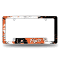 NHL Philadelphia Flyers Tie Dye Chrome Automotive License Plate Frame NHL Philadelphia Flyers Tie Dye Chrome Automotive License Plate Frame