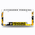 NHL Pittsburgh Penguins Primary Chrome Automotive License Plate Frame