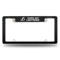 NHL Tampa Bay Lightning Black Chrome Automotive License Plate Frame