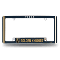 NHL Vegas Golden Knights Classic Chrome Auto License Plate Frame