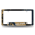 NHL Vegas Golden Knights Tie Dye Chrome Auto License Plate Frame