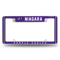 Niagara Purple Eagles 12" x 6" Chrome Automotive License Plate Frame Niagara Purple Eagles 12" x 6" Chrome Automotive License Plate Frame