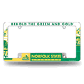 Norfolk State Spartans Primary Chrome Automotive License Plate Frame Norfolk State Spartans Primary Chrome Automotive License Plate Frame