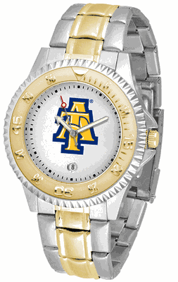 North Carolina A&T Aggies Competitor Two-Tone Men's Watch