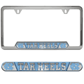 North Carolina Tar Heels Embossed License Plate Frame North Carolina Tar Heels Embossed License Plate Frame