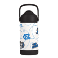 North Carolina Tar Heels Kids 12oz Stainless Steel Mascot Bottle North Carolina Tar Heels Kids 12oz Stainless Steel Mascot Bottle