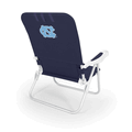 North Carolina Tar Heels - Monaco Reclining Beach Backpack Chair North Carolina Tar Heels - Monaco Reclining Beach Backpack Chair