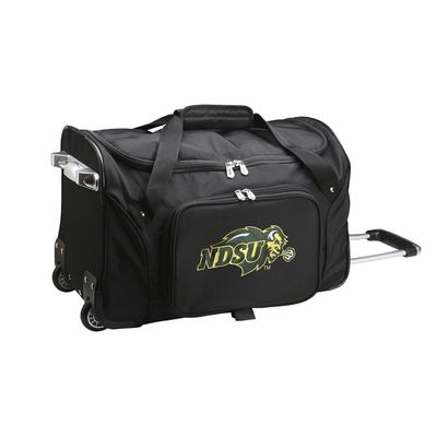 North Dakota State Bison 22" Wheeled Duffel Nylon Bag