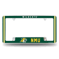 Northern Michigan Wildcats Classic Chrome Auto License Plate Frame