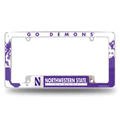 Northwestern State Demons Standard Chrome Auto License Plate Frame