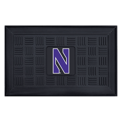 Northwestern University Medallion Door Mat