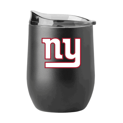NY Giants 16oz Swagger Powder Coat Curved Beverage Tumbler
