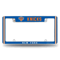 NY Knicks Classic 12" x 6" Chrome Automotive License Plate Frame NY Knicks Classic 12" x 6" Chrome Automotive License Plate Frame