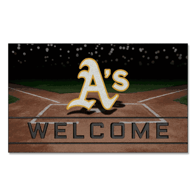 Oakland Athletics Crumb Rubber Door Mat