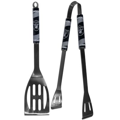 Las Vegas Raiders 2 pc Steel BBQ Tool Set