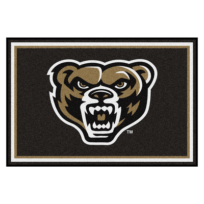 Oakland University 5x8 Rug