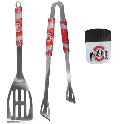 Ohio St. Buckeyes 2 pc BBQ Set and Chip Clip