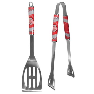 Ohio St. Buckeyes 2 pc Steel BBQ Tool Set
