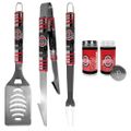 Ohio St. Buckeyes 3 Piece Tailgate BBQ Set with Salt and Pepper Shakers Ohio St. Buckeyes 3 Piece Tailgate BBQ Set with Salt and Pepper Shakers