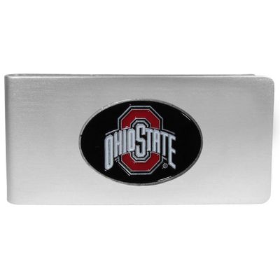 Ohio St. Buckeyes Brushed Metal Money Clip