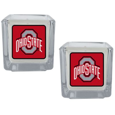 Ohio St. Buckeyes Graphics Candle Set