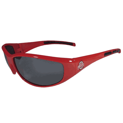 Ohio St. Buckeyes Wrap Sunglasses