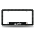 Ohio State Buckeyes Carbon Fiber Chrome Automotive License Plate Frame Ohio State Buckeyes Carbon Fiber Chrome Automotive License Plate Frame