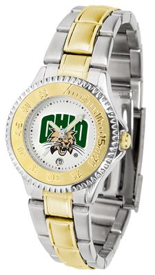Ohio University Bobcats Competitor Ladies Two-Tone Watch