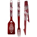 Oklahoma Sooners 3 pc Color BBQ Tool Set Oklahoma Sooners 3 pc Color BBQ Tool Set