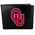 Oklahoma Sooners Bi-fold Wallet Large Logo Oklahoma Sooners Bi-fold Wallet Large Logo