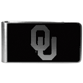 Oklahoma Sooners Black and Steel Money Clip Oklahoma Sooners Black and Steel Money Clip