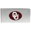 Oklahoma Sooners Brushed Metal Money Clip Oklahoma Sooners Brushed Metal Money Clip