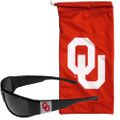 Oklahoma Sooners Chrome Wrap Sunglasses and Bag Oklahoma Sooners Chrome Wrap Sunglasses and Bag