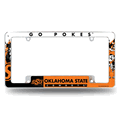 Oklahoma State Cowboys Primary Chrome Automotive License Plate Frame Oklahoma State Cowboys Primary Chrome Automotive License Plate Frame