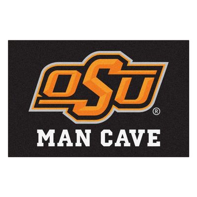 Oklahoma State University Man Cave Starter Rug